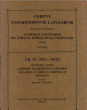 CIL XV 8017-8622 : signacula aenea corporis inscriptionum Latinarum voluminis partis II fasciculo Ii, destinata Henricus Dressel