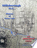 Hillsborough, North Carolina, history of town lots