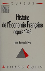 Histoire de l'économie française depuis 1945 /