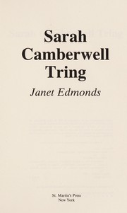 Sarah Camberwell Tring /