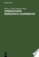 Operations research handbook : Standard algorithms and methods with examples /