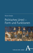 Politisches Urteil - Form und Funktionen /
