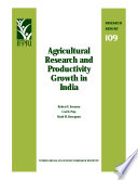 Agricultural research and productivity growth in India /