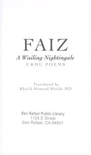 A wailing nightingale : Urdu poems /