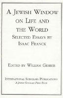 A Jewish window on life and the world : selected essays /