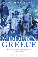 Modern Greece : from the war of independence to the present /