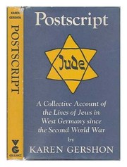 Postscript: a collective account of the lives of Jews in West Germany since the Second World War;