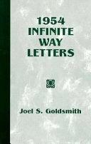 1954 infinite way letters /