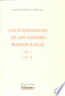Las Etimologías de San Isidoro romanceadas /