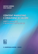 Content marketing e creazione di valore : Aspetti definitori e metriche di misurazione /