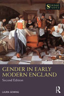 Gender in early modern england /