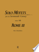 Rome III : facsimiles of prints from the Italian Baroque /