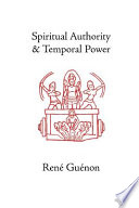 Spiritual authority and temporal power /