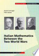 Italian mathematics between the two world wars