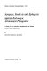 Apagoge, endeixis and ophegesis against kakourgoi, atimoi and pheugontes : a study in the Athenian administration of justice in the fourth century B. C. /