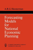 Forecasting models for national economic planning /