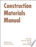 Construction Materials Manual /