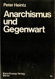 Anarchismus und Gegenwart /