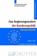Das Regierungssystem der Bundesrepublik Deutschland /