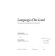 Language of the land : The Library of Congress book of literary maps /