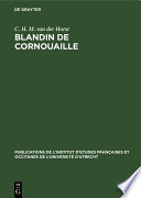 Blandin de Cornouaille : Introduction, édition diplomatique, glossaire /