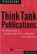Directory of think tank publications /