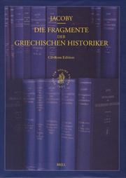 Die Fragmente der griechischen Historiker /