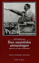 Den nazistiska utmaningen : aspekter på andra världskriget /