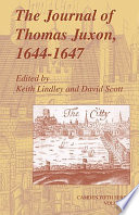The journal of Thomas Juxon, 1644-1647 /