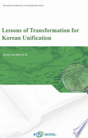 Lessons of transformation for Korean Unification /