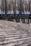 Flat lake in winter /