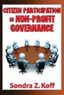 Citizen participation in nonprofit governance /