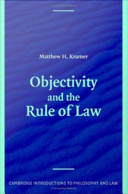Objectivity and the rule of law