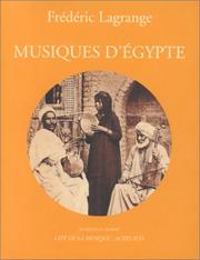 Musiques d�Egypte /
