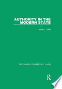 Authority in the modern state /
