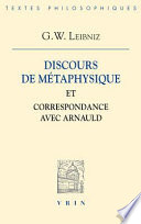 Discours de m�etaphysique et Correspondance avec Arnauld /