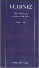 Philosophische Schriften und Briefe, 1683-1687 /