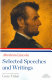Selected speeches and writings /