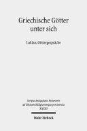 Griechische Götter unter sich : Lukian, Göttergespräche /