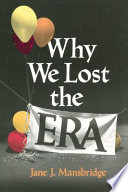 Why we lost the ERA /