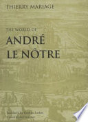 The world of Andre�� Le No��tre /