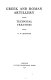 Greek and Roman artillery; technical treatises