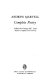 Andrew Marvell : complete poetry /