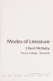 Modes of literature /