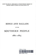 Songs and ballads of the Southern people, 1861-1865