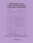 1890 special census of the Civil War veterans of the state of Maryland :