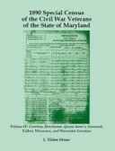 1890 special census of the Civil War veterans of the state of Maryland