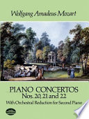 Piano concertos nos. 20, 21, and 22 : with orchestral reduction for second piano /