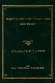 Gardens of the righteous : Riyadh as-salihin of Imam Nawawi /