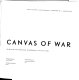 Canvas of war : painting the Canadian experience, 1914 to 1945 /